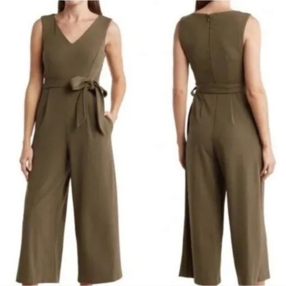 Calvin Klein Pants - Calvin Klein Olive green Jumpsuit